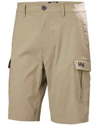 Helly Hansen - Logo-Patch Cargo Shorts - Lyst