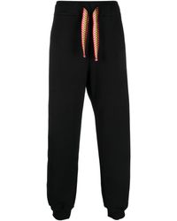 Lanvin - Pantalon de jogging en coton à lien de resserrage - Lyst