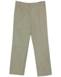 Amaranto - Pantalones Plisados - Lyst