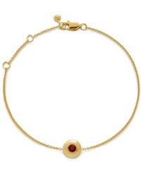 Monica Vinader - January Birthstone Bracelet - Lyst