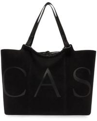 Casadei - Galleria Logo-Print Tote Bag - Lyst