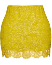Saint Laurent - Baroque Mini Skirt - Lyst