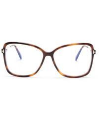 Tom Ford - Lunettes de soleil à monture papillon - Lyst