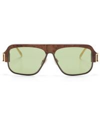 Marni - Gafas de sol con montura estilo piloto - Lyst