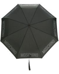Moschino - Regenschirm Mit Logo-Print - Lyst