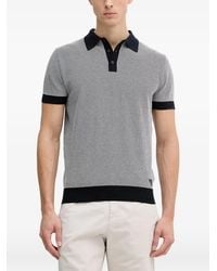 Guess - Logo-Patch Polo Shirt - Lyst