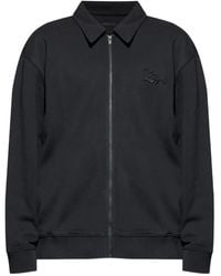 Zadig & Voltaire - Logo-Embroidered Zip-Fastening Jacket - Lyst