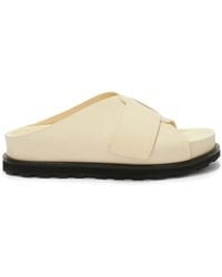 Jil Sander - Cross Band Sandals - Lyst