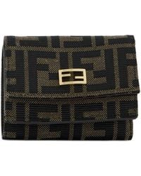 Fendi - Mini Tube Trifold Wallet - Lyst