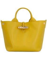 Longchamp - Small Roseau Tote Bag - Lyst