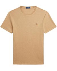 Polo Ralph Lauren - Polo Pony-Embroidered Cotton T-Shirt - Lyst