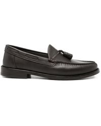 Corneliani - Tassel Boat Shoes - Lyst