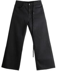 Ann Demeulemeester - Modest Belted Wide-Leg Jeans - Lyst