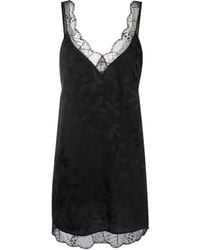 Zadig & Voltaire - Jacquard-Minikleid Mit Einsätzen - Lyst