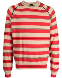 PS by Paul Smith - Crew-neck Striped Jumper - Lyst