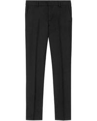 Versace - Wool-mohair Tailored Trousers - Lyst