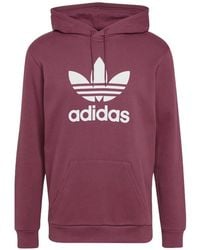 adidas - Adicolor Classics Trefoil Hoodie - Lyst