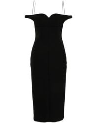 Philosophy Di Lorenzo Serafini - Off-Shoulder Midi Dress - Lyst