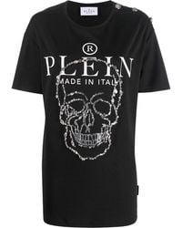 Philipp Plein - Logo-Print Short-Sleeve T-Shirt - Lyst
