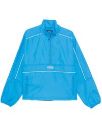 Stussy - Logo-Embroidered Windbreaker - Lyst