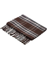Brooks Brothers - Plaid Wool Scarf - Lyst