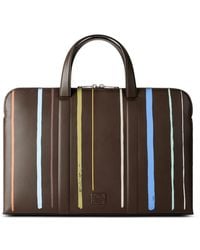 Paul Smith - Stripes Top-Handle Briefcase - Lyst