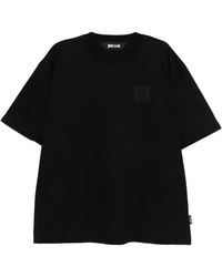 Just Cavalli - Logo Patch T-Shirt - Lyst