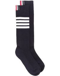Thom Browne - 4-Bar Athletic Mid-Calf Socks - Lyst