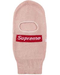 Supreme - X New Era Box Logo Knitted Balaclava - Lyst