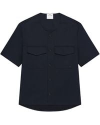 Courreges - Camisa Sin Cuello - Lyst