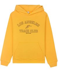 Sporty & Rich - Felpa Track Club Con Cappuccio - Lyst