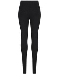 Gucci - Geribbelde Legging Met Gg-Patroon - Lyst