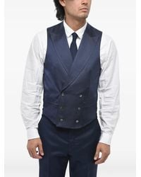 Corneliani - Double-Breasted Waistcoat - Lyst