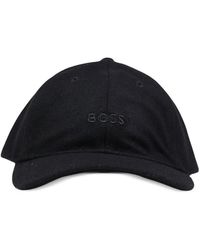BOSS - Logo-Embroidered Baseball Cap - Lyst