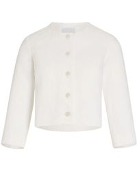 Patou - Collarless Quilted Jacket - Lyst