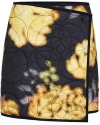 Marie Oliver - Orca Quilted Wrap Mini Skirt - Lyst