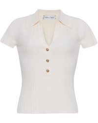 Cara Cara - Ivanna Button Ribbed Top - Lyst