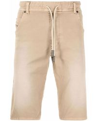 DIESEL - Drawstring-Waist Denim Shorts - Lyst