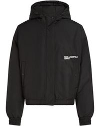 Karl Lagerfeld - Veste À Capuche - Lyst