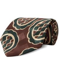 RRL - Geometric-Print Silk Tie - Lyst