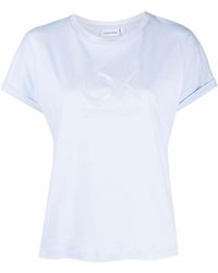 Calvin Klein - Logo-print Short-sleeve T-shirt - Lyst