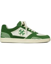 Tory Burch - Clover Court Panelled Sneakers - Lyst
