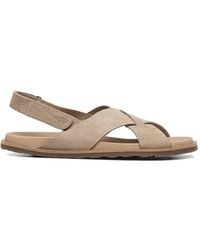 Fly London - Crossover-Strap Touch-Strap Sandals - Lyst
