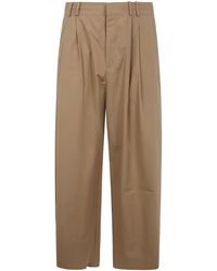 Studio Nicholson - Katoenen Broek - Lyst