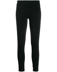 Calvin Klein Logo Stripe leggings - Black