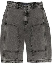 Juun.J - Short En Jean À Double Panneau - Lyst