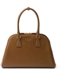 Prada - Shopper Van Saffiano Leer - Lyst
