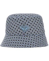 Prada - Sombrero de pescador estampado - Lyst