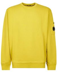C.P. Company - Patch-Pocket Crew-Neck Sweatshirt - Lyst