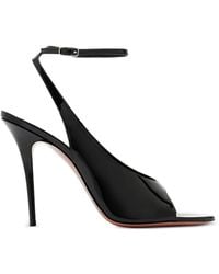 AMINA MUADDI - Anok Patent-Leather Sandals - Lyst